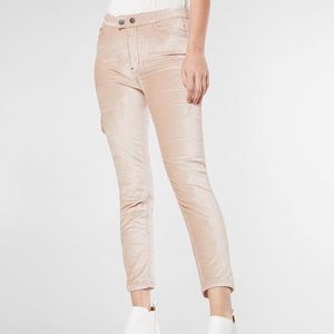 Free People Sweet Jane Velvet Skinny Stretch Pant